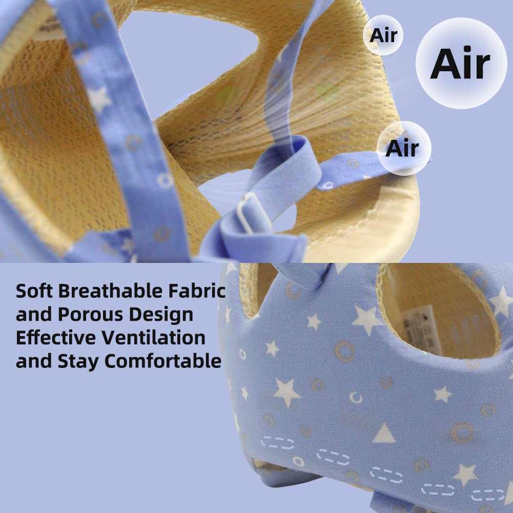 Baby seat with breathable fabric and porous design for effective ventilation.