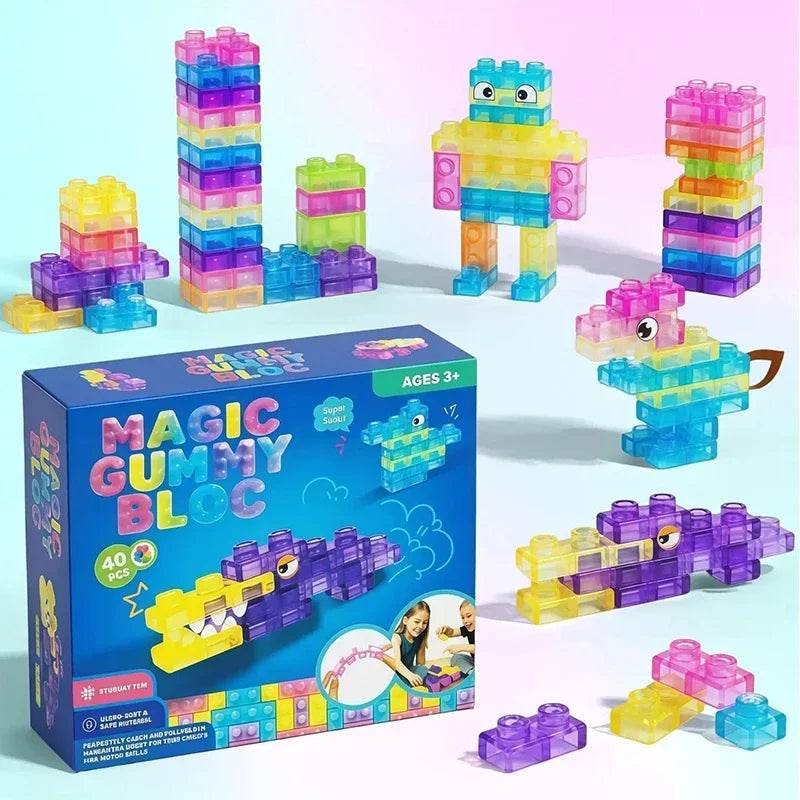 Squishy Building Blocks 40PCS