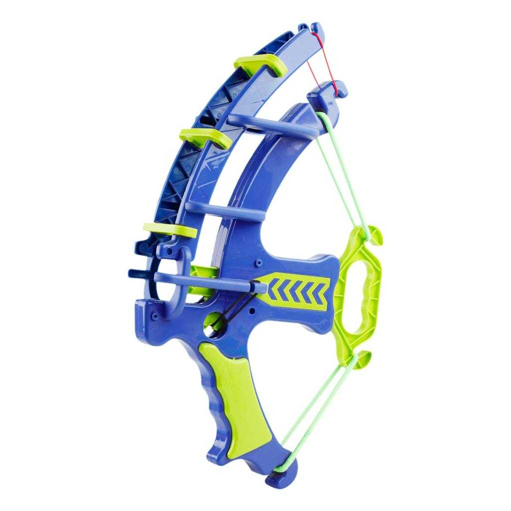 Kids Archery Toy Set blue and green bow for safe indoor and outdoor play