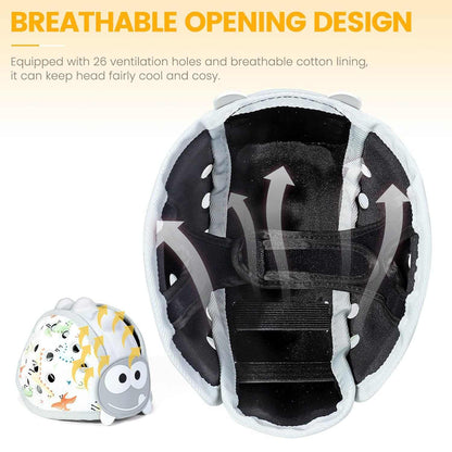 Baby Safety Helmet with breathable cotton lining and ventilation holes for toddler head protection