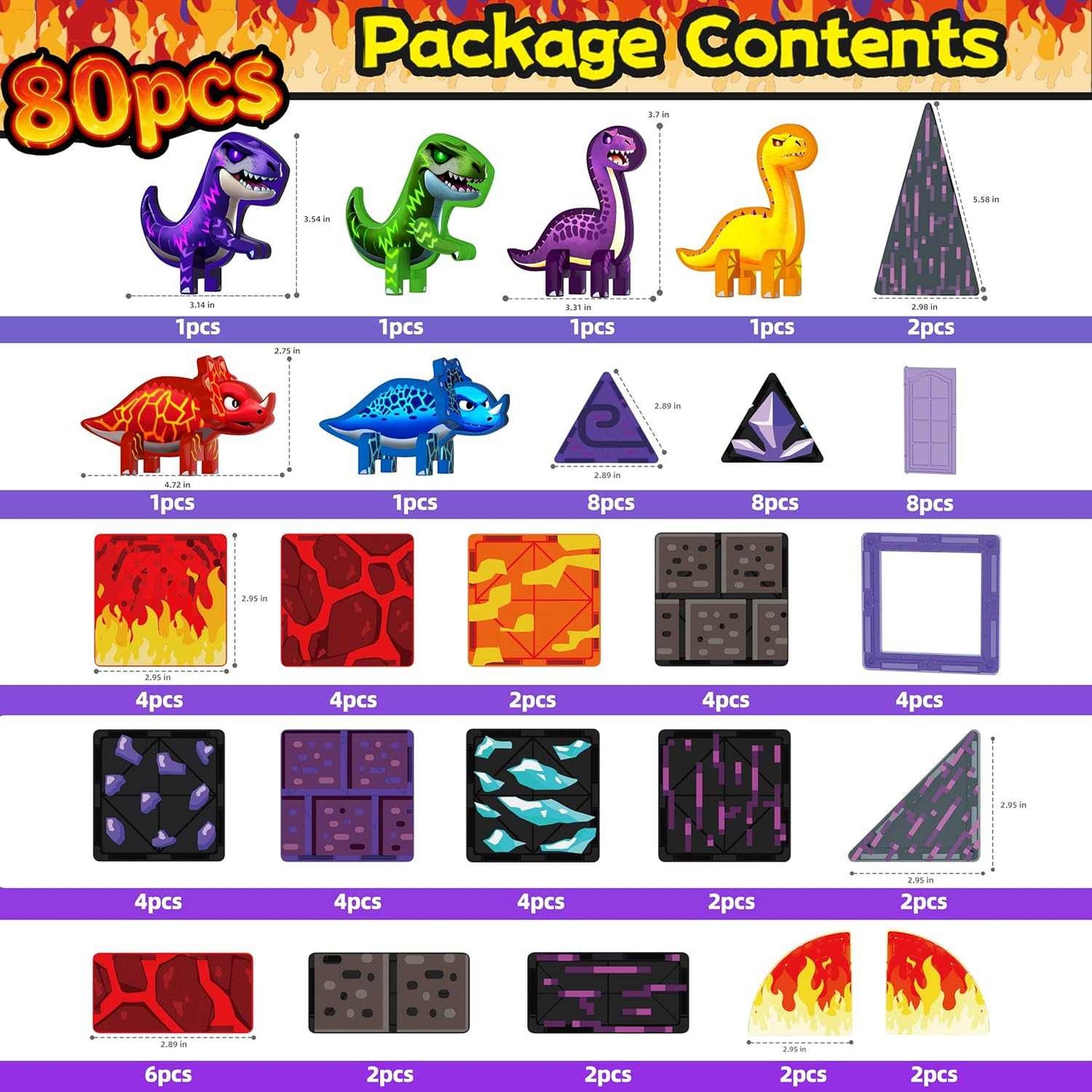 magnetic-tiles-dinosaur-80pcs-stem-set