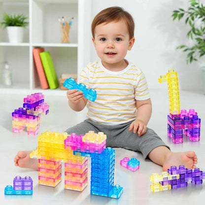 Squishy Building Blocks 40PCS Satisfying Play Set