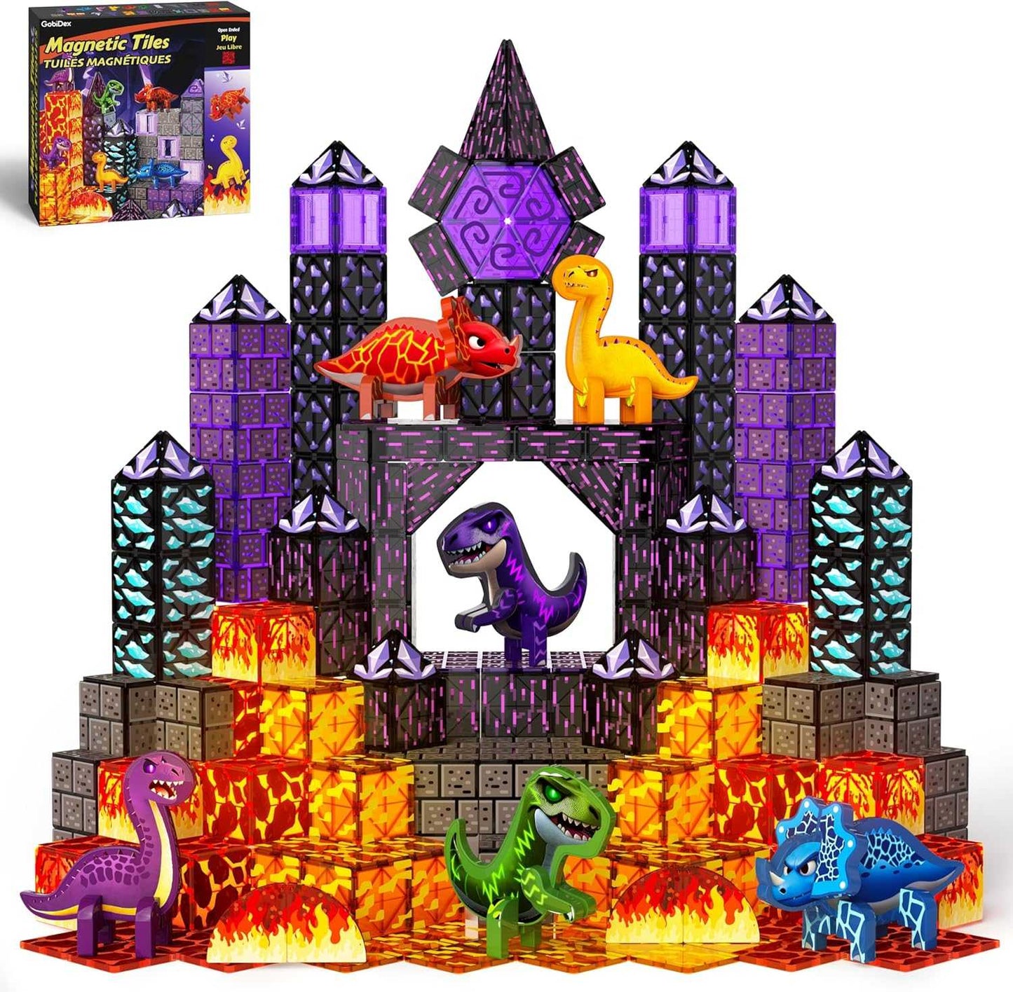 magnetic-tiles-dinosaur-80pcs-stem-set