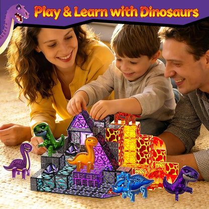magnetic-tiles-dinosaur-80pcs-stem-set