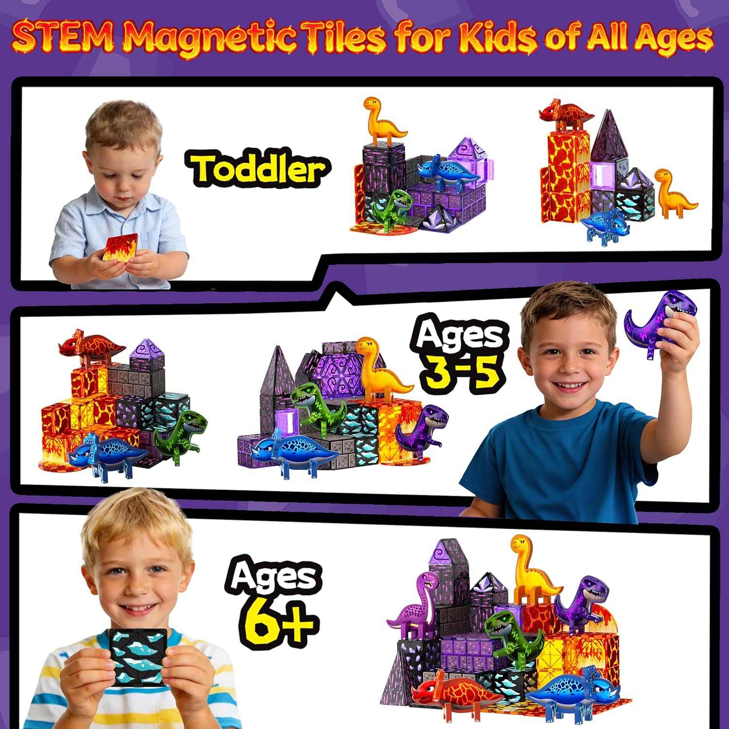 magnetic-tiles-dinosaur-80pcs-stem-set