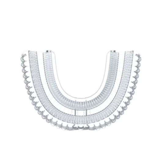 Set of three silver necklaces on a white background. SWEVVA™ 360° Kids Silicone Replacement Head